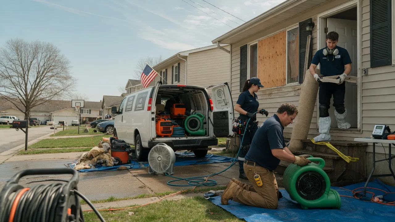 Water Damage Restoration in Parsons, TN near me